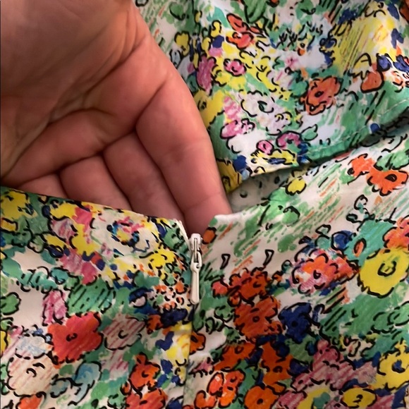 TOPSHOP Floral Print Dress - Picture 7 of 7